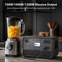 Centrale Électrique Portable à Alimentation Solaire avec Onde Sinusoïdale Pure et MPPT pour les Voyages et la Secours Énergétique – Approvisionnement Direct Usine