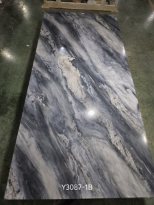 Waterproof PVC Marmol UV Marble <strong>Sheet</strong> Wall Panel Indoor <strong>Plastic</strong> Wall <strong>Cladding</strong> for Decorative Purpose - Product Image 4