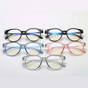 Gafas con Logotipo Personalizado para Hombre y Mujer, Lentes Transparentes Redondas, Montura Óptica, Gafas Anti Luz Azul para Computadora - Product Image 6