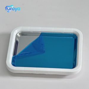 Pellicola Protettiva Trasparente Autoadesiva in PE per Piastre in Acciaio Inox e Lamiera Industriale, Prevenzione Graffi - Product Image 2