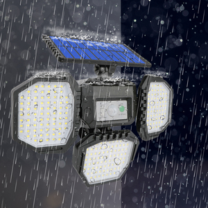 Lampada Solare da Esterno con Sensore di Movimento PIR, Impermeabile IP65, in ABS, con Telecomando - Product Image 6