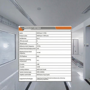 Procesador de Escritorio AMD Ryzen Serie 7 de <span class=keywords><strong>5700G</strong></span>, 7800, 7700, <span class=keywords><strong>7600X</strong></span>, 7500F - CPU de Alto Rendimiento - Product Image 2