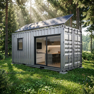 Casa Modular Contemporánea Expandible y Personalizable de 40 pies con Paneles Solares - Product Image 1
