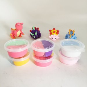 Nouveau coffret cadeau thématique avancé, argile colorée pour enfants, jouet artisanal spécial pour la maternelle, ensemble d'argile créative pour enfants - Product Image 4