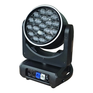 Mini Proyector LED Bee Eye de 19x15W con Movimiento de Cabeza, DMX512, Iluminación Profesional para Escenarios y DJ - Product Image 1