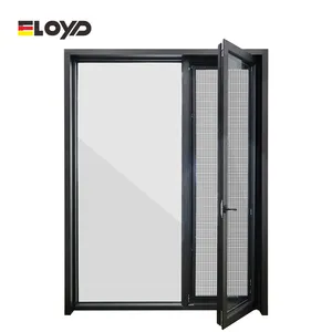 Eloyd vendita calda Oem in stile nordamericano semplice in alluminio Tilt And Turn Windows