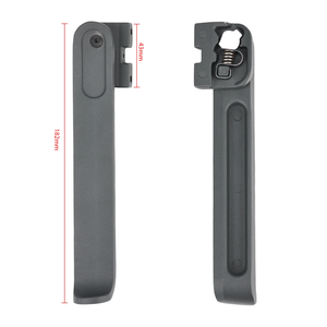 Soporte de estacionamiento para patinete eléctrico Xiaomi, soporte plegable de 4 pies, soporte de aleación de aluminio, piezas de repuesto - Product Image 6