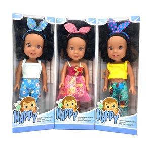 Muñeca Negra de Vinilo de Cuerpo Completo de 14 Pulgadas, Nueva Moda 2026, Muñeca Negra de Simulación, Juguete al por Mayor - Product Image 1