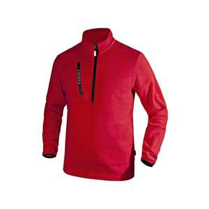 DIADORA UTILITY-702,175947-45045/L Sudadera con capucha de trabajo de invierno MICROPILE POKET LITEWORK, ROJO-EAN 8032521022003 - Product Image 1