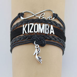 Pulsera de Aleación y Cuerda sobre Tela con Dijes de Tacones Altos de Kizomba Personalizados al por Mayor - Product Image 3