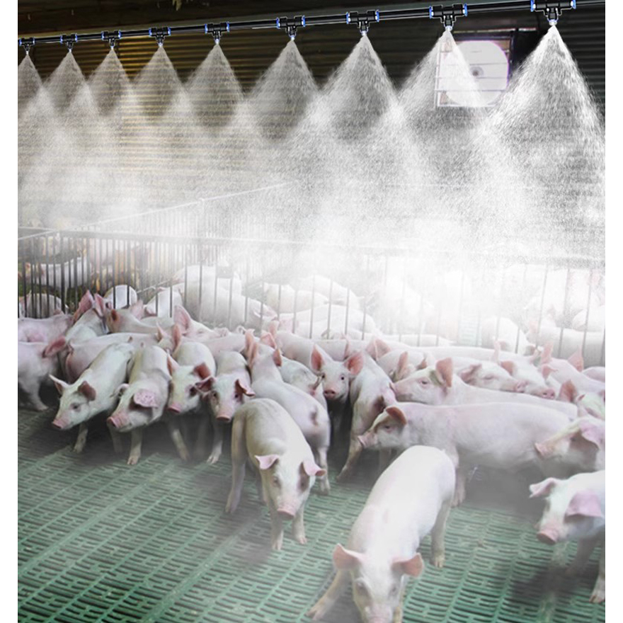 pig farm high pressure fog cooling system