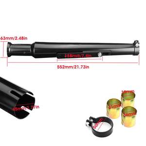 Pièces de moto Vantage, tuyau d'échappement, <span class=keywords><strong>silencieux</strong></span> pour <span class=keywords><strong>Cafe</strong></span> <span class=keywords><strong>Racer</strong></span>, Bobber, Chopper, personnalisé - Product Image 4