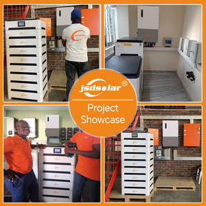 Système solaire Jsdsolar, système solaire commercial hors réseau de 30 kW, système solaire hybride hors réseau de 38 kWh, 64 kWh, 120 kWh, batterie LiFePO4 haute tension - Product Image 5