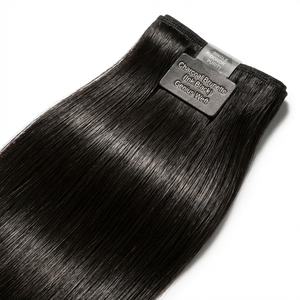 Extensiones de Cabello <span class=keywords><strong>Humano</strong></span> Virgen Genius Weft de Larga Duración, Hechas a Mano, <span class=keywords><strong>con</strong></span> Cutícula Alineada, Sin Tratamiento Ácido - Product Image 5