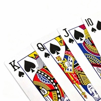 Cartes de poker en gros Yaoji – Jeu de cartes standard en papier durable à âme bleue pour cadeaux et divertissement