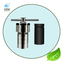 Réacteur autoclave de synthèse hydrothermale en acier inoxydable avec chambre en PTFE 25ml 50ml 100ml 150ml 200ml 300ml 500ml 1000ml ml