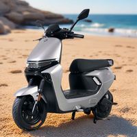 Moto électrique tout-terrain pour adultes 1500W 60V 72V avec vitesse de 40-60 km/h, capacité de charge de 180 kg, écran LED - Scooter à prix avantageux