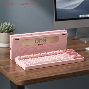 คีย์บอร์ดเกมมิ่ง Weikav K-ONE80 รุ่นใหม่ 88 คีย์ แบบกลไก Gateron ปุ่มแม่เหล็ก อลูมิเนียม  พร้อมไฟ RGB Backlit  พอร์ตเชื่อมต่อ USB Type-C  ตอบสนองเร็ว 0.005 มิลลิวินาที สำหรับวางบนโต๊ะ - Product Image 3