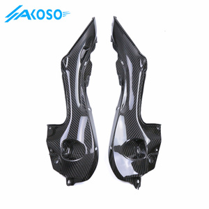 AKOSO 3K Carénage de panneau de doublure de siège arrière de <span class=keywords><strong>moto</strong></span> en fibre de carbone sèche pour Suzuki <span class=keywords><strong>hayabusa</strong></span> GSX1300R 2021 <span class=keywords><strong>2022</strong></span> 2023 - Product Image 3