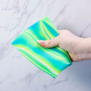 Gobelet en silicone 16 oz de haute qualité, logo personnalisé avec service OEM ODM, prix d'usine, réutilisable, pour les voyages et l'usage quotidien - Product Image 4