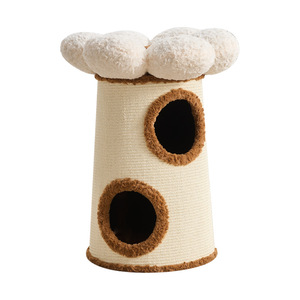 Sisal Cat Bed Cat Tree Small Size Foldable Compact For Cats Four Seasons Use - Product Image 2