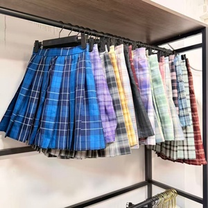 Wholesale Second-hand Female Student Plaid Pleated Skirt Uniform <strong>Dress</strong> Ukay Ukay Second-hand Clothing Store Secondhand Clothing - Product Image 4