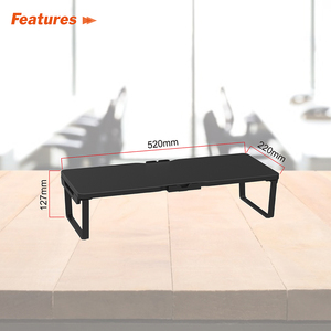 Soporte de <span class=keywords><strong>Monitor</strong></span> <span class=keywords><strong>Vertical</strong></span> de aluminio para ordenador portátil, con soporte extraíble para teléfono - Product Image 3