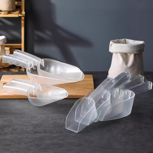 Pala de plástico para hielo, para granos, harina, azúcar, té, leche, tiendas de té, multiusos - Product Image 1