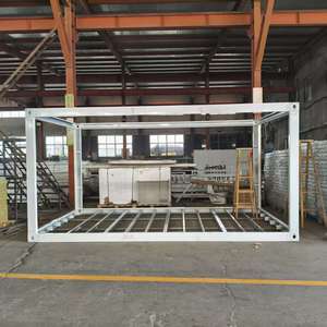 Casa Container Prefabbricata Modulare da 20 Piedi, Smontabile, Portatile, con Vetro, <span class=keywords><strong>Ufficio</strong></span> <span class=keywords><strong>Mobile</strong></span> o Mini Casa Realizzata da Container - Product Image 5