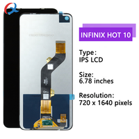 Écran de remplacement pour Infinix Hot 10, écrans LCD pour téléphone portable Infinix Hot 10 X682, écran LCD pour Infinix X682 Pantalla