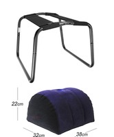 Meubles sexuels élastiques en métal Aide à la position de chaise Oreillers de lit Outils sexuels pour couples Produits pour adultes pour femmes Masturbateur féminin