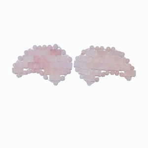 แผ่นประคบหน้าและรอบดวงตาทำจากโรสควอตซ์แท้ 100% ช่วยลดอาการบวม - Product Image 1