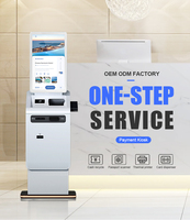 Distributeur automatique multifonctionnel personnalisé de billets et de cartes, avec SDK intégré, kiosque de paiement en libre-service pour parking intérieur, IP65