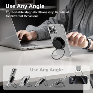 New Griptok Finger <b>Holders</b> Ring Stand Adjustable Hinge Design 360 Rotation Flexible Kickstand Multi-color Portable N52 Magnet - Product Image 2