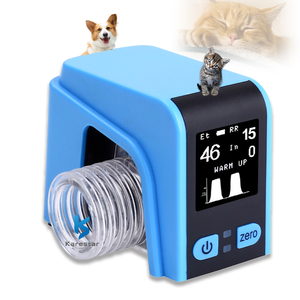 Capnógrafo Veterinario Portátil, Monitor de Signos Vitales con Saturación de SpO2, Equipo de Monitoreo de Signos Vitales de Mano, Monitor de Capnografía - Product Image 1