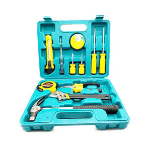 Hand Tool Set 113x228x50mm Carbon Steel Home Use Tool Case Kit With Screwdrivers Hammer Pliers Tape Measure - Product Image 1