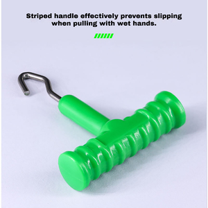 Tire-ligne en T pour la pêche en rivière, poignée portable pour la fixation de lignes, accessoires de pêche, petit outil de serrage de nœuds - Product Image 3