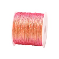 Fil Métallique Broderie Personnalisable 0,4 mm – Fil Brillant pour DIY, Étiquettes, Pompons, Colliers, Bracelets, Cordons, Crochet, Couture, Point de Croix