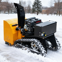 Souffleuse à neige haute performance de 60 cm de large avec moteur Loncin de 9,8 kW et démarrage électrique pour le déneigement de grandes surfaces