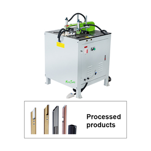 Machine de découpe CNC à tête simple pneumatique semi-automatique JUNDE pour profilés en aluminium de fenêtres et de portes - Product Image 5