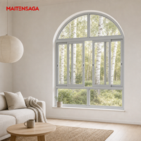 Fabricant professionnel de fenêtres coulissantes en aluminium avec moustiquaire, étanches, pour cuisine, balcon, salle de bain