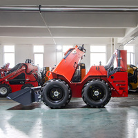 Chargeuse compacte sur roues BOB-LIFT, hauteur de travail 1600 mm, hauteur totale 1300 mm, machine à pneus compacts