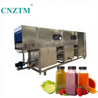 Pasteurisateur tunnel pour jus de fruits, machine de pasteurisation pour bière en bouteille/boîte, avec système de refroidissement