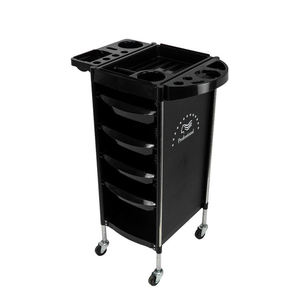 Carrito de Barbería Moderno de Metal, Multifuncional, con Ruedas, Organizador de Almacenamiento Rodante para Muebles de Salón y Peluquerías - Product Image 2