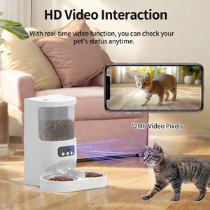 Comedero Inteligente para Mascotas al por Mayor de Fábrica, Dispensador Automático de Comida para Mascotas con Control Remoto WiFi, Platos y Comederos para Mascotas - Product Image 5