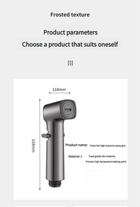 Современный распылитель для унитаза высокого давления и биде - Product Image 4