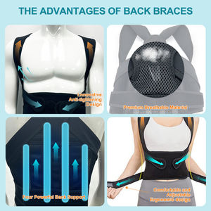 Ceinture de maintien lombaire et dorsal réglable pour corriger la posture, idéale pour le sport et les activités quotidiennes - Product Image 4