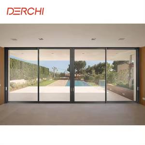 DERCHI stile asiatico finestre e porte esterne porta d'ingresso pieghevole patio scorrevole porta bifold - Product Image 3