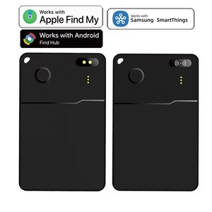 Localizzatore Smart Certificato MFi Ricaricabile per iOS Android Google GPS, Tracker per Portafoglio Intelligente Compatibile con <span class=keywords><strong>Samsung</strong></span> - Product Image 1
