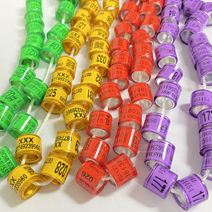 Nt 100Pcs Duivenringen 8Mm Bajonet Identificatie <span class=keywords><strong>Ring</strong></span> Postduif Voet <span class=keywords><strong>Ring</strong></span> Tag - Product Image 5